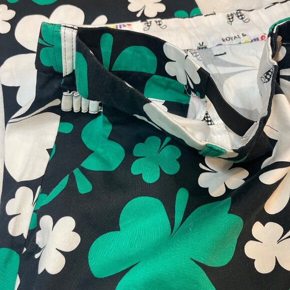 Royal & Awesome Paddy Par! Golf Pants Men's Size 42 X 34 Shamrock St. Patty NEW - Picture 12 of 14
